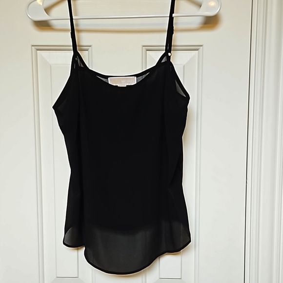EUC Michael Michael Kors Black Cami w Adjustable Straps Sz Small - Picture 2 of 4